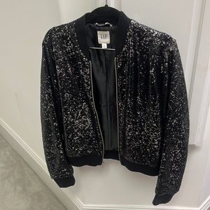 GAP sequin bombers jacket - not worn twice